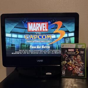 Marvel vs. Capcom 3: Fate of Two Worlds (Microsoft Xbox 360, 2011)
